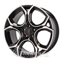 Jante Alu ACR AC1232 Black Poli de 18 pouces pour le modèle SKODA NX3 - depuis 2020