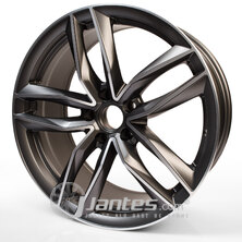 Jante Alu ACR ACM091 Mat Anthracite Poli de 22 pouces pour le modèle MERCEDES X166 - depuis 2012