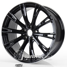Jante Alu ACR ACV0605-1 Black Lip Poli de 22 pouces pour le modèle MERCEDES X166 - depuis 2012
