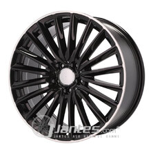Jante Alu ACR ACV9095 Black Lip Poli de 20 pouces pour le modèle MERCEDES W166 - depuis 2015