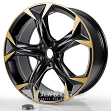 Jante Alu ACR ACvi5163 Black Satin Copper de 20 pouces pour le modèle AUDI 4F - depuis 2006