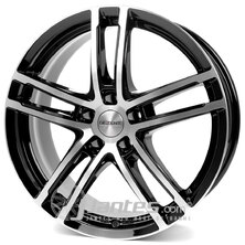 Jante Alu DEZENT TZ Black Poli de 18 pouces pour le modèle AUDI C7 - depuis 2011