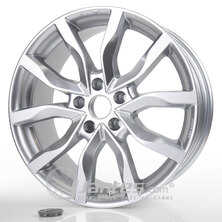 Jante Alu MAK HIGHLANDS Silver de 21 pouces pour le modèle ASTON MARTIN Coupé - depuis 2004