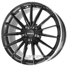 Jante Alu MONACO GP14 Black Lip Poli de 20 pouces pour le modèle AUDI 4H - depuis 2012