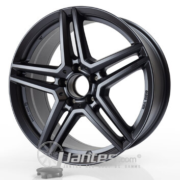 Jante Alu ALUTEC M10 Mat Black de 18 pouces pour le modèle AUDI B8 ALLROAD - dès 2009