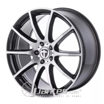 Jante Alu TOMASON TN1 FLOW Black Poli de 20 pouces pour le modèle AUDI Sportback GEA - dès 2019