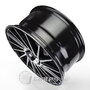 Jante Alu KESKIN KT17 HURRICANE Black Poli de 20 pouces