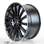 Jante Alu KESKIN KT18 TURBO Black Lip Poli de 20 pouces