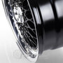 Jante Alu LENSO BSX Black Poli de 17 pouces