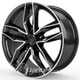 Jante Alu WHEELWORLD WH40 Black Poli de 18 pouces