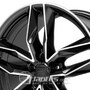 Jante Alu WHEELWORLD WH40 Black Poli de 18 pouces
